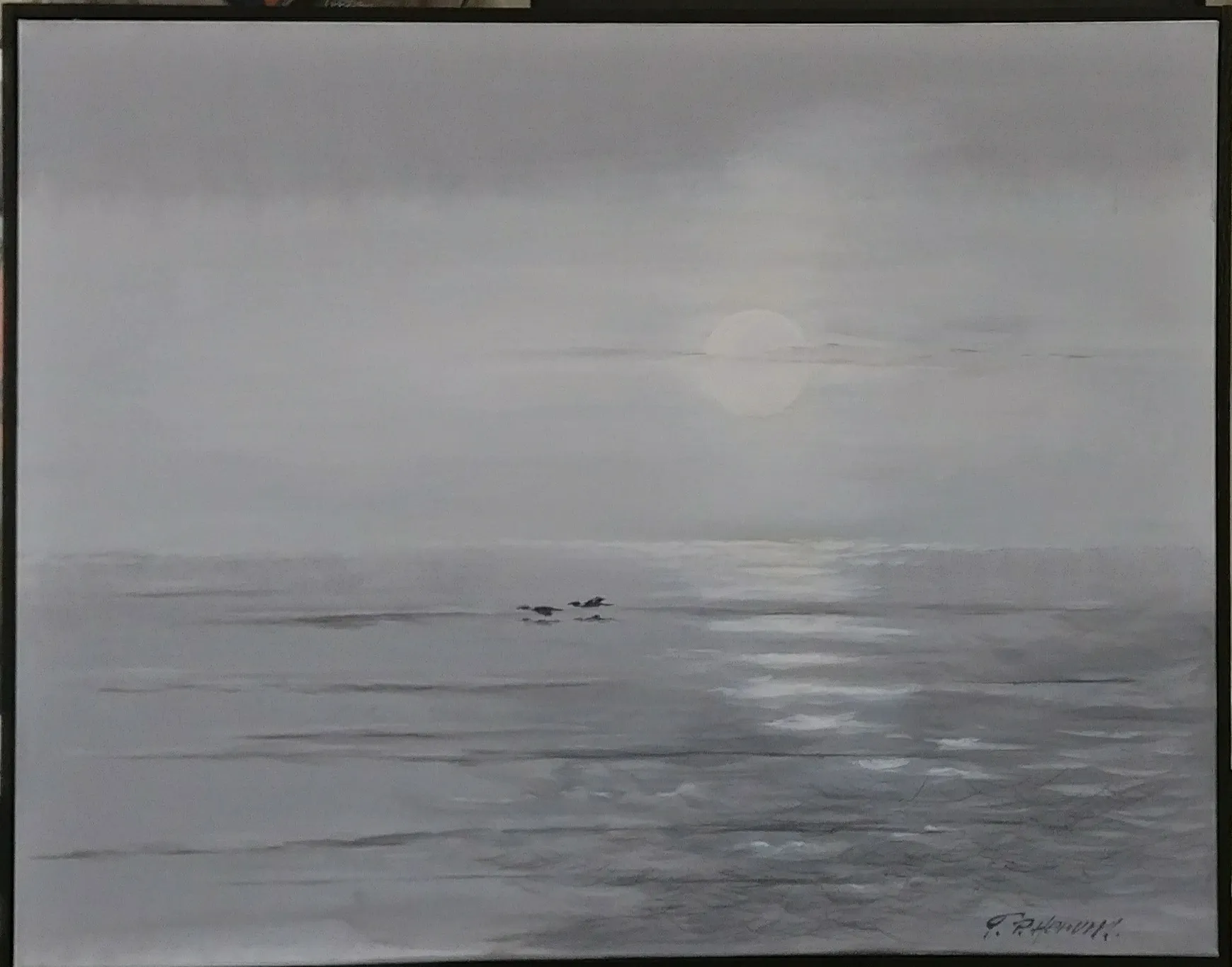 Maleri nr 120 70 cm X 90 cm